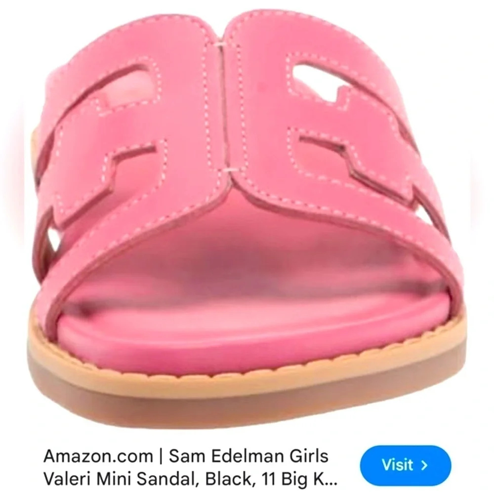 SAME EDELMAN , little girls 👧🏼, VALERI mini sandals, size 3M - 35 EUR leather